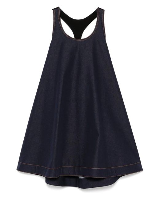 Robe Courte À Dos Nageur Monse en coloris Blue