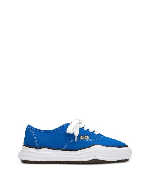 Maison Mihara Yasuhiro Blue Baker Round Toe Irregular Sneakers for men