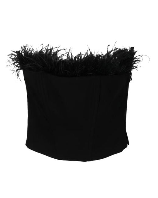 Patrizia Pepe ストラップレス トップ Black