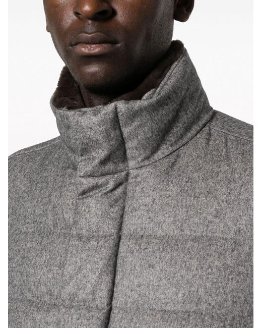 Long neck top jacket mens