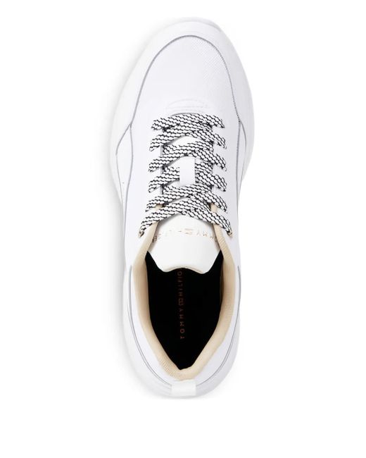 Sneakers Con Logo di Tommy Hilfiger in White