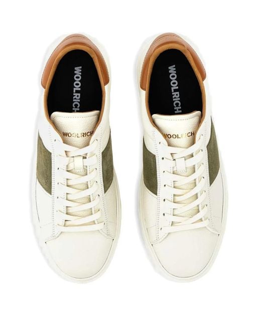 メンズ Woolrich Classic Court Blubber Sneakers Natural
