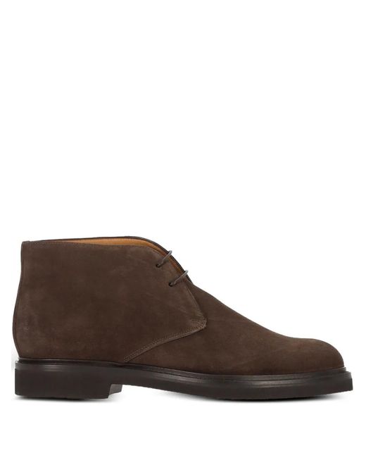 Ortigni Brown Flat Boots for men