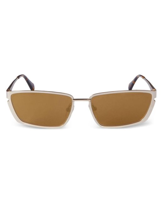 Off-White c/o Virgil Abloh Brown Richfield Square-frame Sunglasses for men