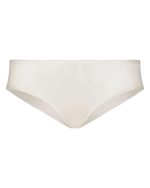Dolce & Gabbana White Mid-Rise Briefs