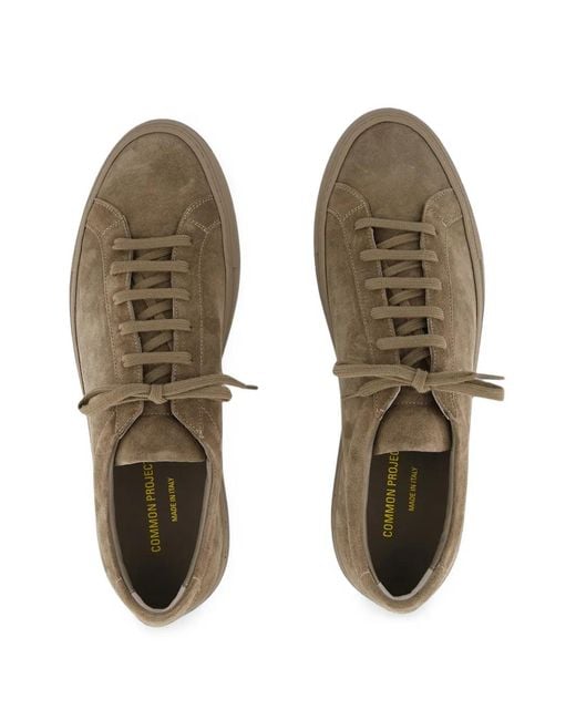 Common Projects Brown Achilles Sneakers for men