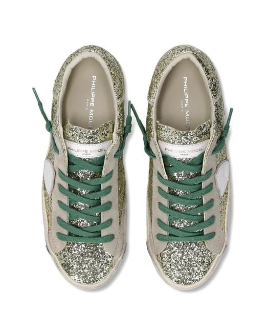Philippe Model Green Prsx Sneakers