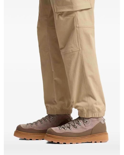 Moncler Natural Belted Cargo Trousers for men