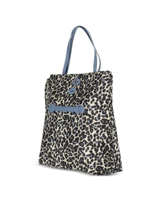Zanellato White A'Spasso Animal Print Tote Bag