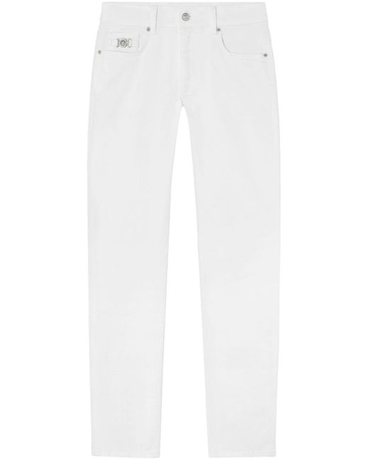 Versace Straight Jeans in het White voor heren