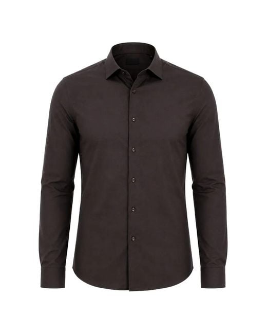 Camicia Button-Down di KIRED in Black da Uomo