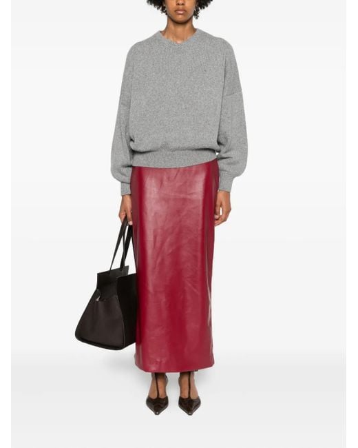 Khaite Gray Wolfe Cashmere Sweater