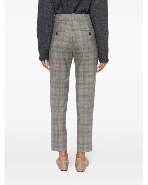 Peserico Gray Trousers