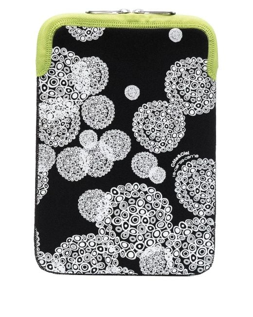 Côte&Ciel Graphic-print Ipad Case Black