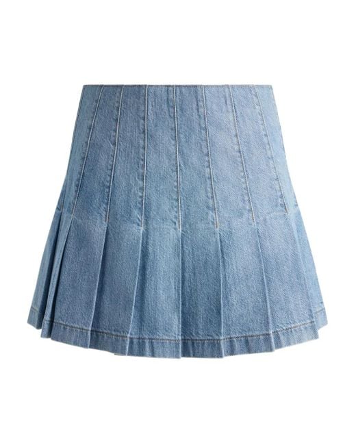 Alice + Olivia JUPE COURTE CARTER en Blue Alice + Olivia