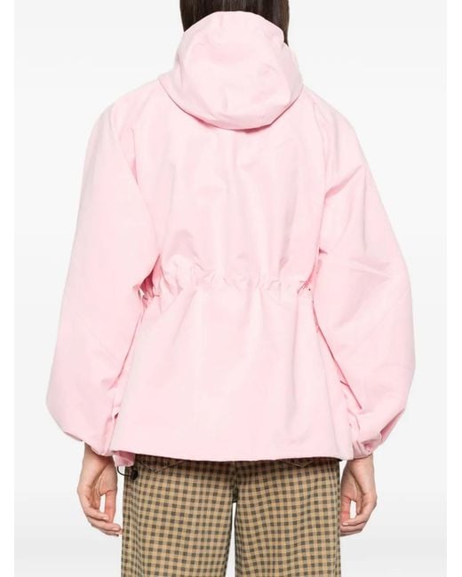 Damson Madder Pink Liu Raincoat