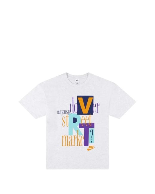 Nike White X Dover Street Market Graphic-Print T-Shirt
