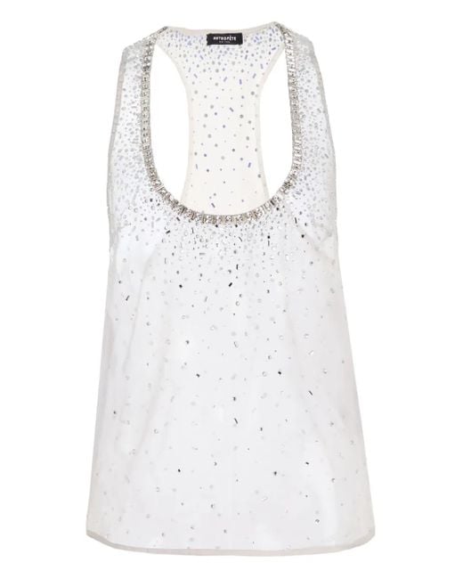 retroféte Azalea デコラティブ トップ White