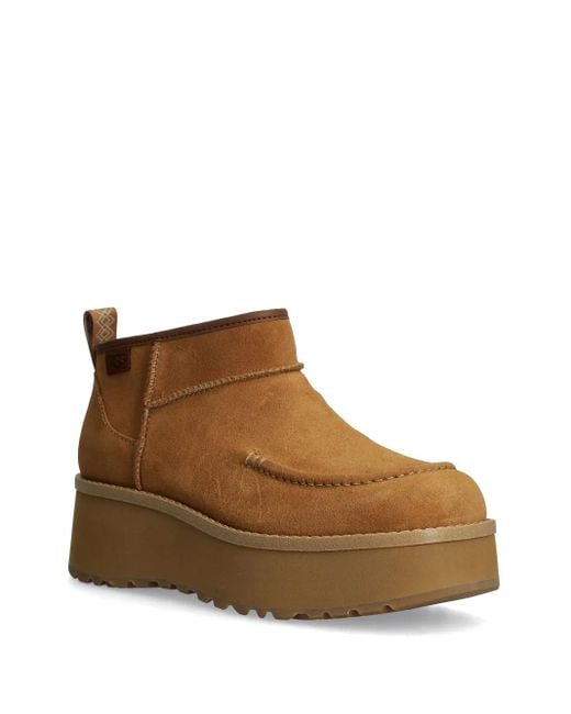 Ugg Brown Cityfunc Ultra Mini Boots