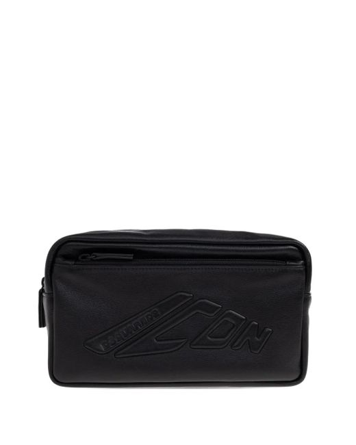 DSquared² Icon New Generation Leren Toilettas Met Logo in het Black voor heren