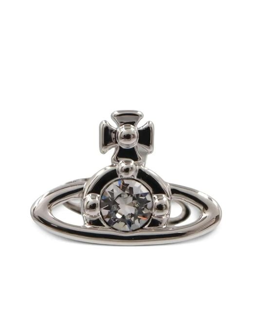 Vivienne Westwood Orb Stud Oorbellen in het White
