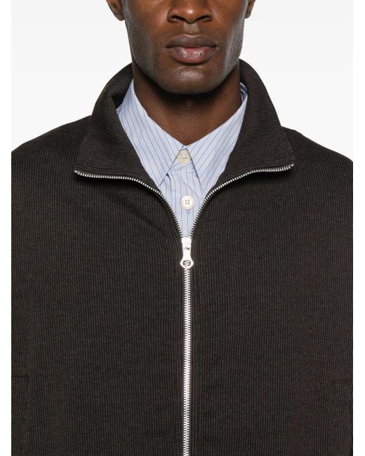 Our Legacy Black Pinstripe-Pattern Jacket for men