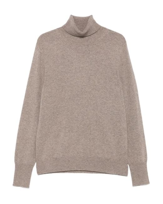 メンズ Eric Bompard タートルネック セーター Brown