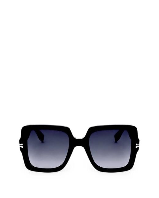 Marc Jacobs Blue Square-Frame Sunglasses