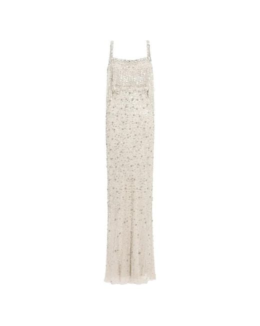 Jenny Packham White Iris Dress