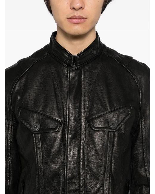 Julius レザージャケット ブラック JULIUS Leather Jacket （Black） - Osaka / Kyoto Stores, Ship
