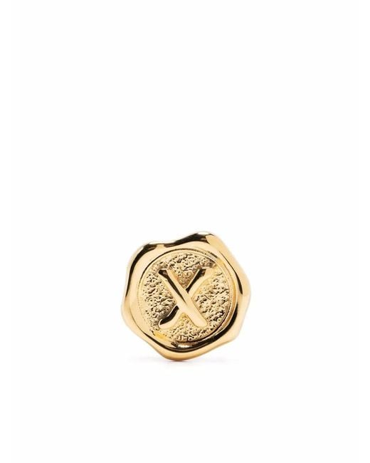 Maria Black Metallic Pop X Coin Pendant