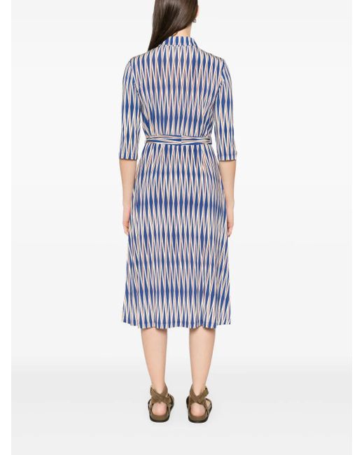 Siyu Floyd Dress Blue