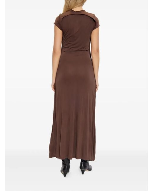 DIESEL Brown D-Jary Maxi Dress