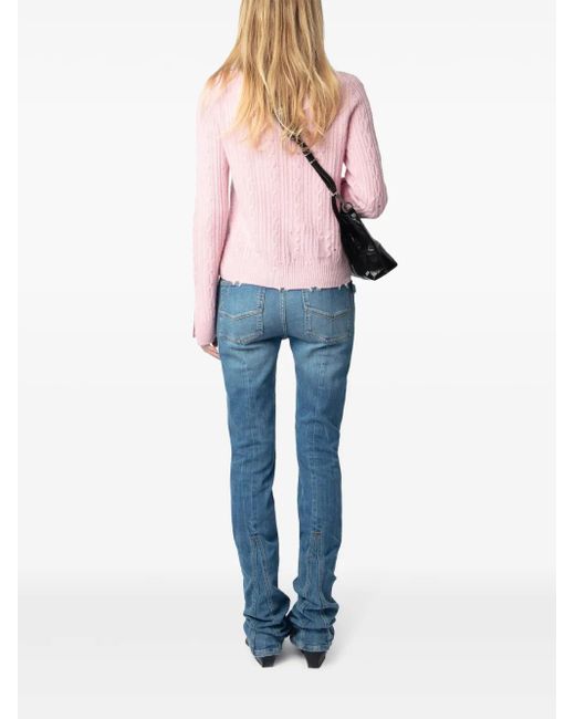 Zadig & Voltaire Pink Jonasson Sweater