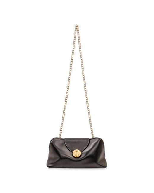 Versace Black Small Medusa '95 Leather Cross Body Bag
