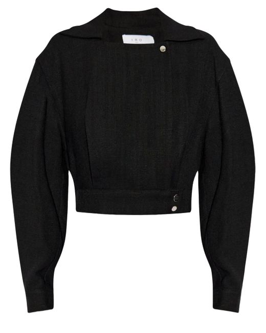 IRO Ciwa Cropped Jack in het Black