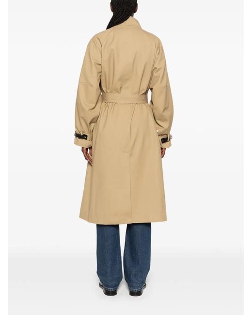 Maje Natural Belted Trench Coat
