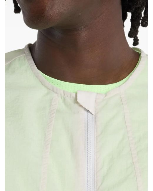 Chaleco Rc Con Cremallera New Balance de hombre de color Green