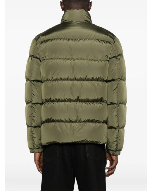 Moncler Green Tuileries Quilted Padded Coat for men