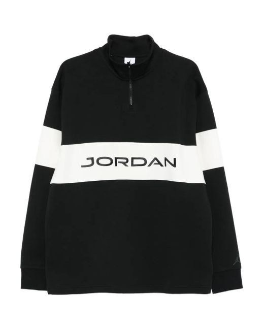 Nike Sweatshirt mit Reißverschluss in Black für Herren
