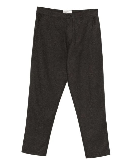 Pantalones Con Botones Universal Works de hombre de color Black