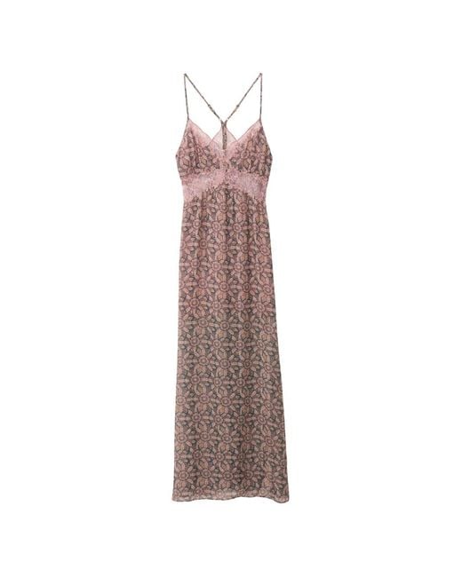 Ba&sh Blue Tama Maxi Dress