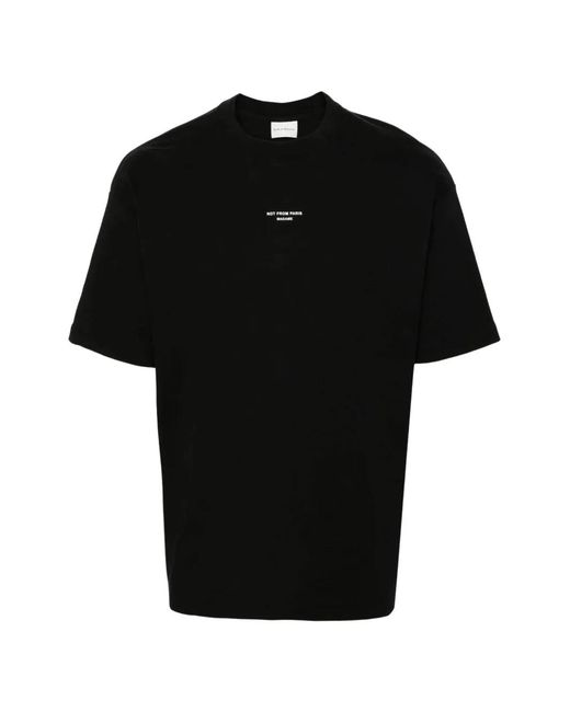 Drole de Monsieur Black Graphic T-Shirt
