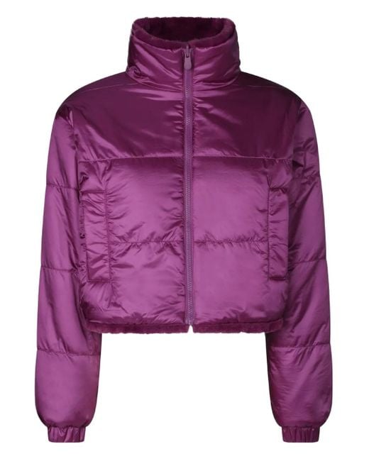 Save The Duck Purple Panelled Jacket