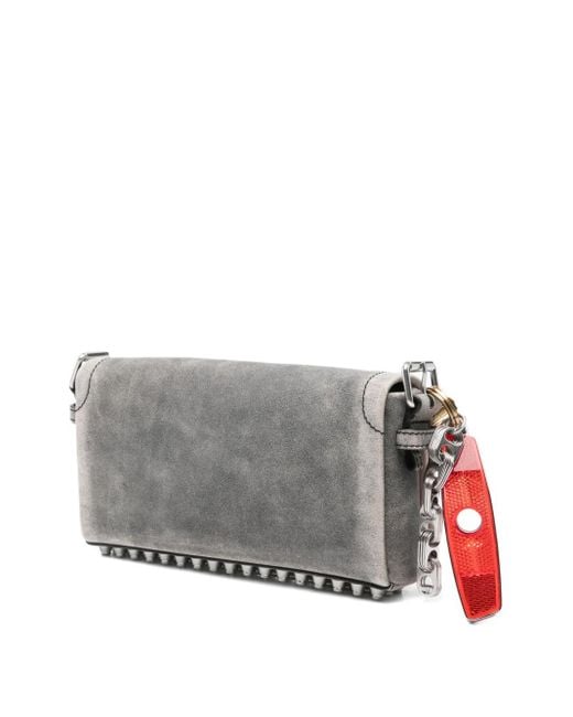 Alexander Wang スタッズ フラップ ショルダーバッグ Gray