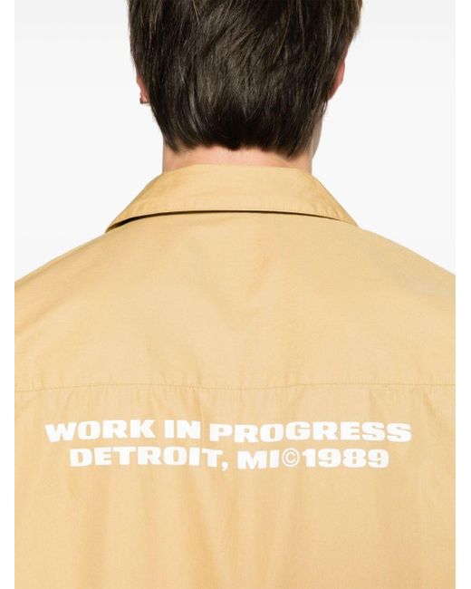 T-shirt Link Script en coton biologique Carhartt pour homme en coloris Yellow