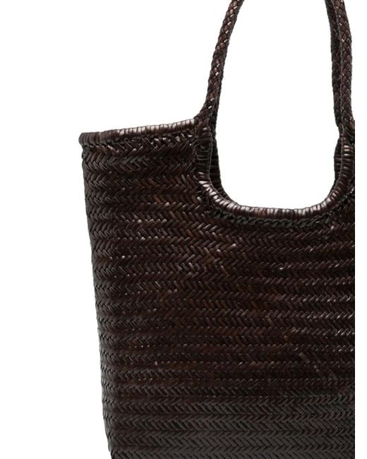 Dragon Diffusion Black Diagonal Triple Jump Tote Bag