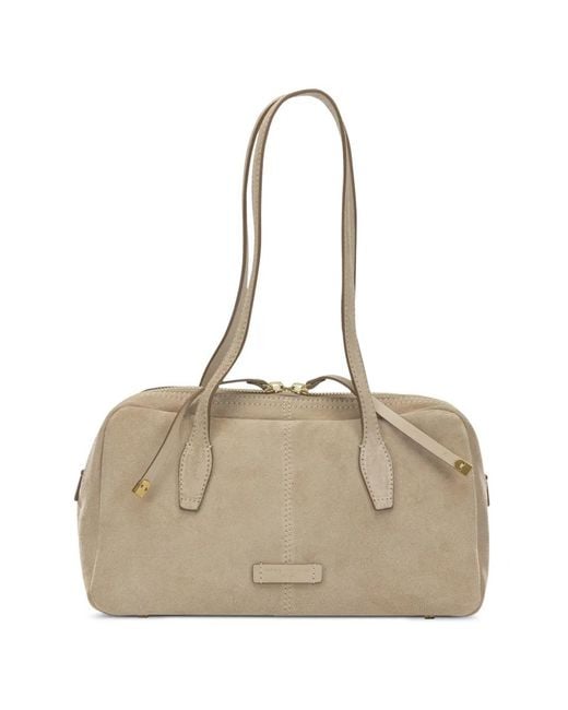 Gianni Chiarini Natural Logo-Patch Shoulder Bag