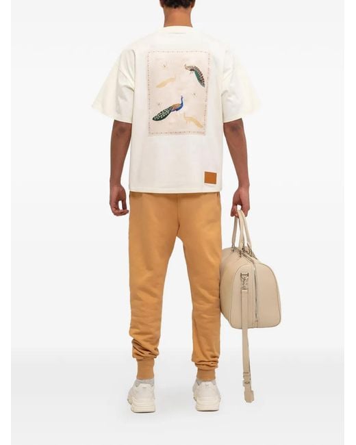 PLACE OF ELMS White Short-Sleeve T-Shirt for men