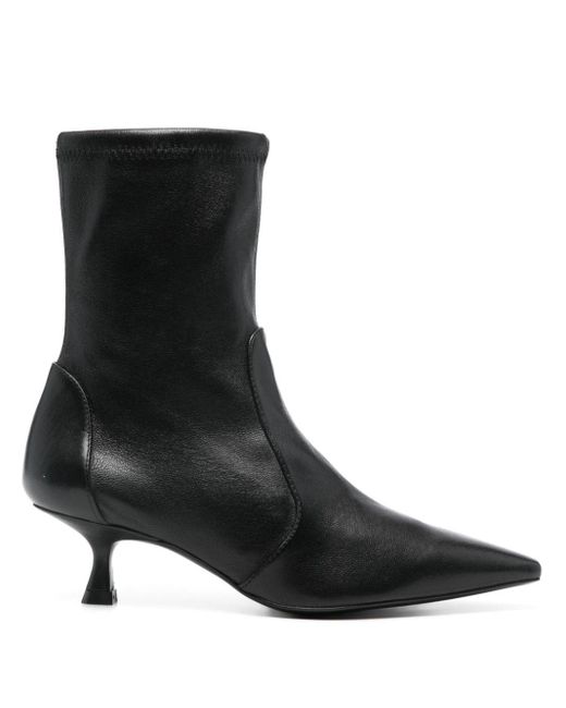 Stuart Weitzman Black 50Mm Naomi Boots